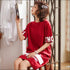 Words Printed Short-sleeve Nightdress