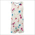 Young Lady Floral Printed Casual Vacation Beach Tank Top And Shorts Set