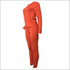 Zipper Design Hoodie And Skinny Pants Sports Two-piece Set