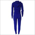 Zipper Design Hoodie And Skinny Pants Sports Two-piece Set